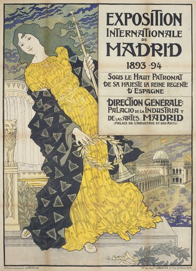 Exposition Internationale de Madrid by Eugene Grasset